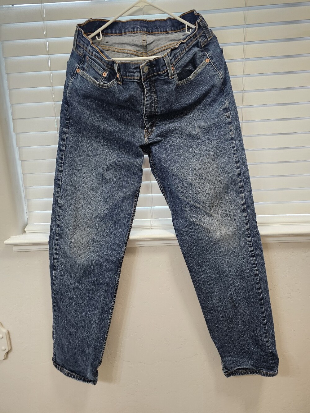 Classic Men's Blue Denim Jeans